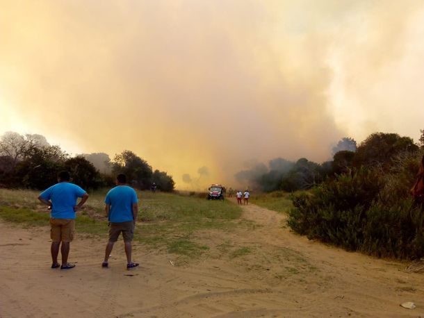 Impactante incendio en Villa Gesell: al menos quince dotaciones para controlar las llamas