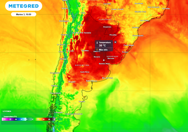 Meteored espera la tercera ola de calor del año en el AMBA. Meteored espera la tercera ola de calor del año en el AMBA.