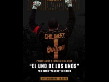 El uno de los unos: el homenaje de Vélez a Chilavert