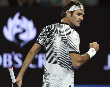 El suizo Roger Federer a su Stan Wawrinka en el Abierto de Australia