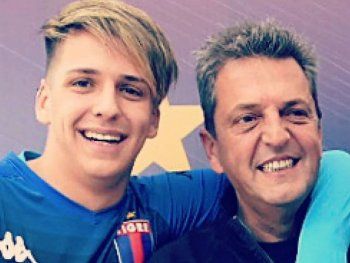 La reacción de Tomás Massa al enterarse la candidatura de su padre