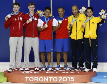 Día 3: Así está hasta ahora el medallero de los Juegos Panamericanos de Toronto