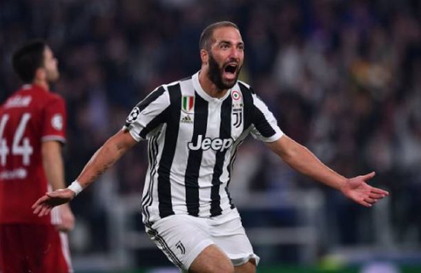 ¿Se lo dedicó a Sampaoli? Higuaín volvió al gol frente a Olympiakos