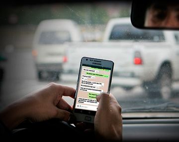 WhatsApp destruye el sexto sentido a la hora de manejar