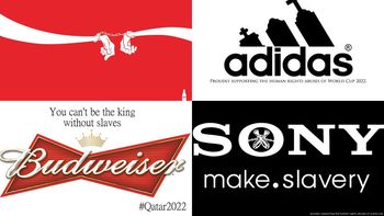 los memes que faltaban: artistas contra los sponsors del mundial de qatar 2022 los memes que faltaban: artistas contra los sponsors del mundial de qatar 2022