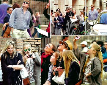 Sin protocolos: las vacaciones de Máxima en Roma junto a su familia