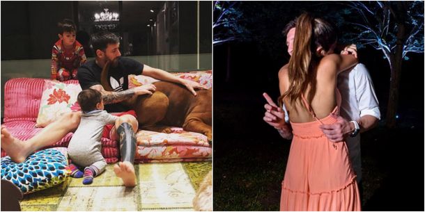 Antonella Roccuzzo celebró el Día de la madre en España.