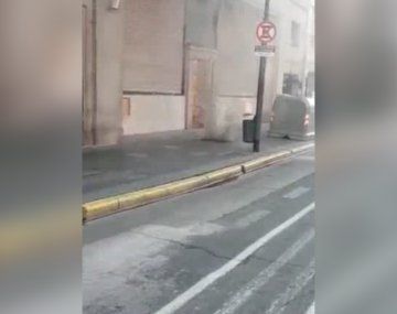 Pánico en el centro por un incendio en una cámara subterránea