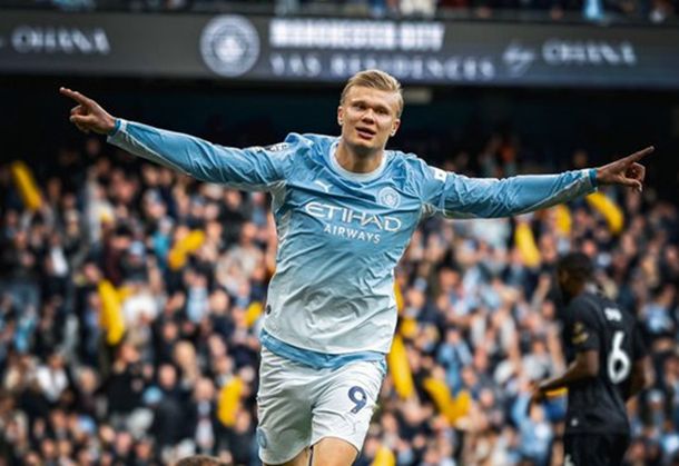 Erling Haaland rompió un nuevo récord en la Premier League.