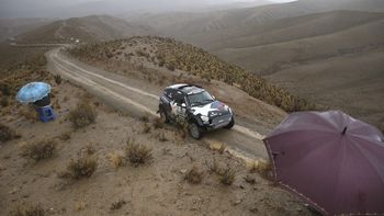 Las luvias interrumpieron la etapa 5 del Dakar Las luvias interrumpieron la etapa 5 del Dakar