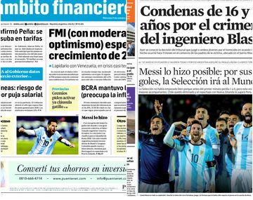 Tapas de diarios del miércoles 11 de octubre de 2017