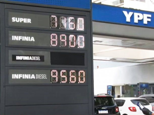 Así cambiaban los precios en estaciones de YPF