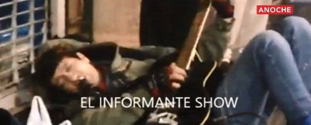 Pity callejero: el ex Viejas Locas tocó a la gorra en la avenida Corrientes