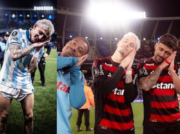 Burla uruguaya: los jugadores de Flamengo se vengaron de un futbolista de Racing tras la eliminación Burla uruguaya: los jugadores de Flamengo se vengaron de un futbolista de Racing tras la eliminación