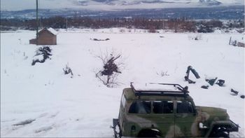 En Chubut se registró un muerto por el frío. Crédito: Twitter @Pato_Guerrero En Chubut se registró un muerto por el frío. Crédito: Twitter @Pato_Guerrero