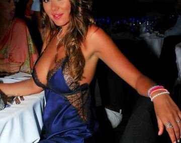 Esta modelo mediática se puso un vestido para el infarto