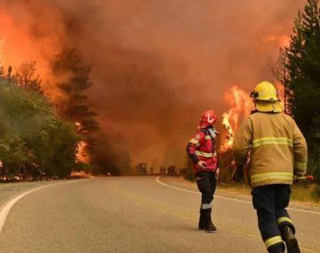 Graves incendios en Chubut.&nbsp;