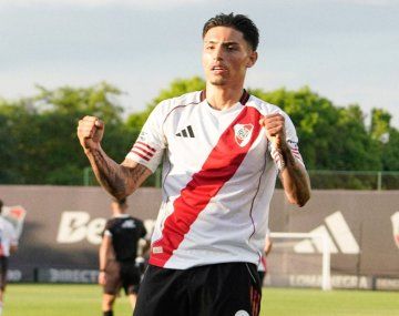 Agustín Ruberto volvió al gol tras ocho meses y fue figura en la Reserva de River