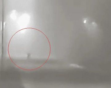 El video del supuesto duende registrado en la Universidad de Lomas