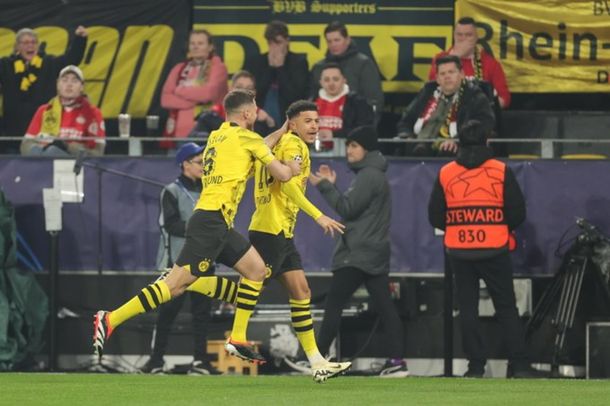 Borussia Dortmund le ganó 2-0 al PSV y pasó a cuartos de final
