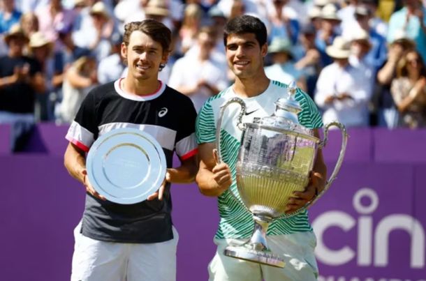 Alcaraz ganó el título en Queens y volverá a ser el número 1 del ranking