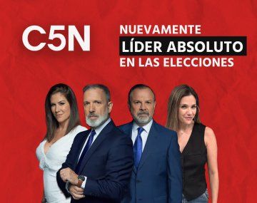 C5N volvió a liderar el rating otra vez en las elecciones generales