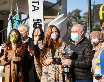 Tolosa Paz reivindicó al turf en el Premio Eva Perón