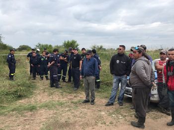 Una de las zonas donde buscaron a Micaela