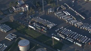 El paro, en una vista aérea El paro, en una vista aérea