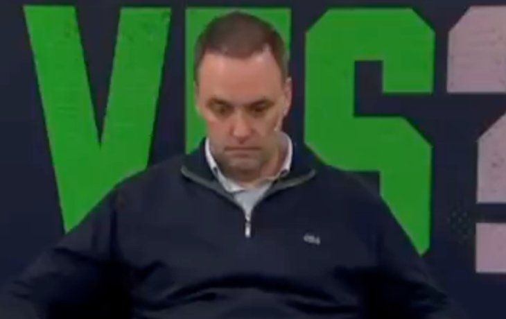 Manuel Adorni, enojado en TN.