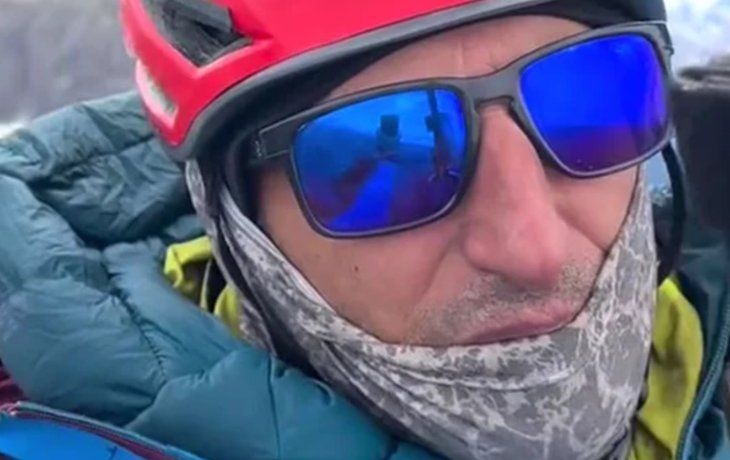 El fatal desenlace del alpinista argentino en Los Alpes: Chocó contra la pared y quedó colgando