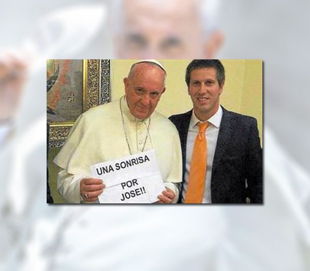 Una cadena de oración por las redes llegó hasta el Papa