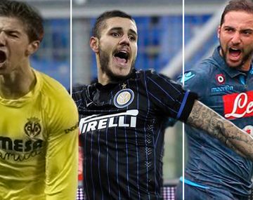 Los goleadores argentinos van por los cuartos de final de la Europa League