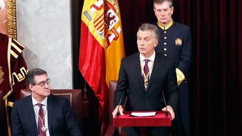 Mauricio Macri en el Parlamento español Mauricio Macri en el Parlamento español