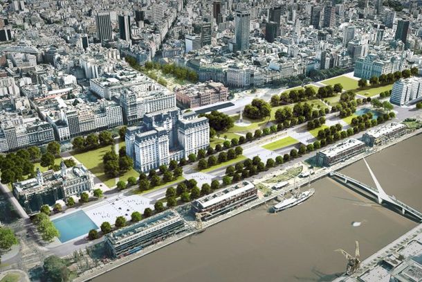 Sorpresa: el nuevo Paseo del Bajo tendrá peaje para camiones y micros