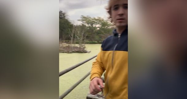 Rompieron la cuarentena para ir al zoológico y subieron los videos a TikTok: Esto es como Jurassic Park