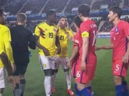 Este es el gesto por el cual sancionaron a Cardona. Este es el gesto por el cual sancionaron a Cardona.