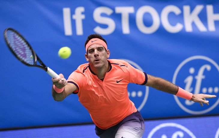 Juan Martín Del Potro venció a Nicolás Almagro y enfrentará a Ivo Karlovic en la próxima ronda del ATP de Estocolmo