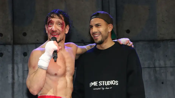 En medio de los rumores con Evangelina Anderson, Leandro Paredes fue a ver Rocky: quién lo acompañó