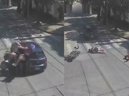 Violento choque en Córdoba casi termina en tragedia. Violento choque en Córdoba casi termina en tragedia.