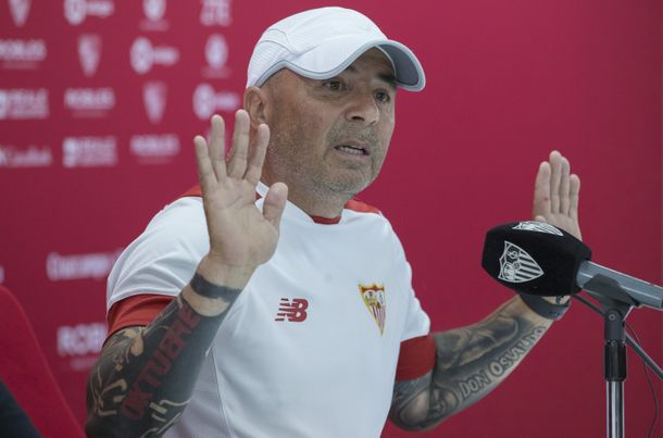 Sampaoli se despidió del Sevilla con una goleada