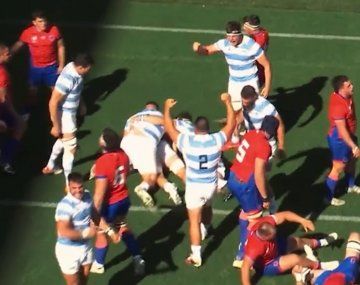 Los Pumas apabullaron a Chile y siguen con chances de pasar a cuartos