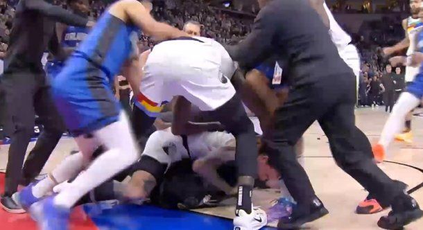 NBA: brutal pelea en Minnesota vs Orlando terminó con cinco expulsados