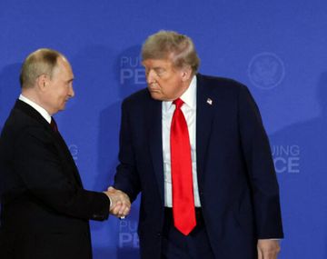 Vladimir Putin y Donald Trump en Alaska.