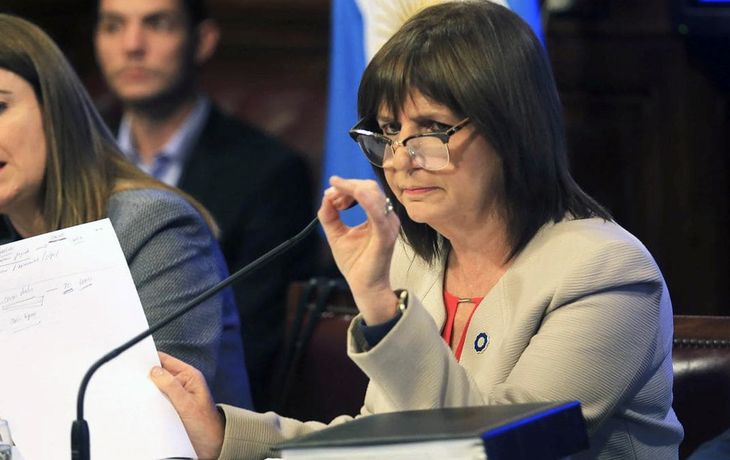 Patricia Bullrich, ministra de Seguridad