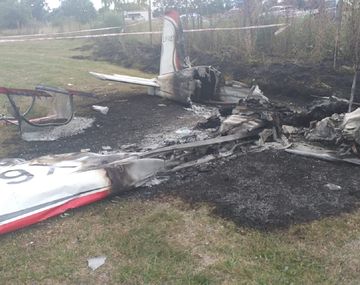 Cayó una avioneta en General Rodríguez: al menos 2 muertos