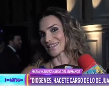 María Vázquez retó a su hermano