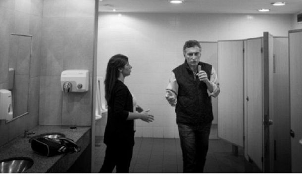 El presidente Mauricio Macri y su&nbsp;Fonoaudióloga Micaela Méndez