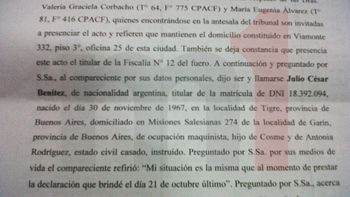 la declaracion completa del motorman julio benitez la declaracion completa del motorman julio benitez