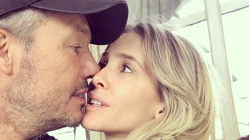 Guillermina Valdés y Marcelo Tinelli, enamorados en Roma Guillermina Valdés y Marcelo Tinelli, enamorados en Roma